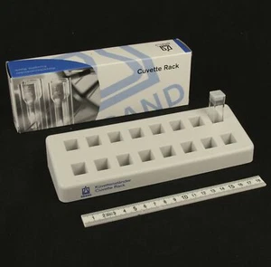 Cuvette storage rack autoclaveable Polypropylene 16 position BrandTech - Picture 1 of 1
