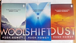 Silo Trilogy - Wool, Shift, Dust - Complete 3 Book Set Collection by Hugh Howey - Picture 1 of 4