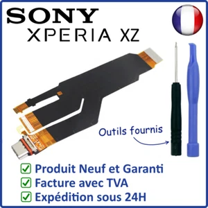 NAPPE PRISE USB C DOCK CONNECTEUR DE CHARGE DU SONY XPERIA XZ F8331 ORIGINAL - Photo 1 sur 4