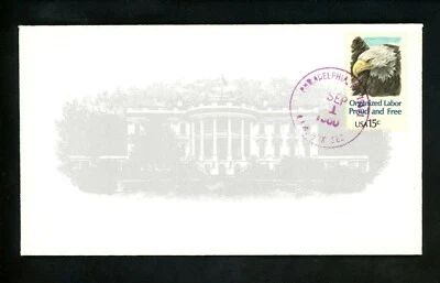 US FDC #1831 LGS 1980 Philadelphia PA P O Box Organized Labor Unofficial  - Image 1 of 2