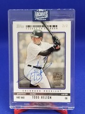 Todd Helton 2020 Topps Archives Signature Series 09 TOPPS STARDOM Autograph 2/2