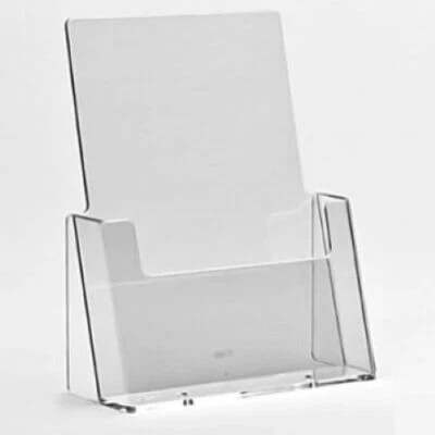 A5 Freestanding Acrylic Leaflet Holder - Image 1 of 4