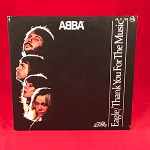 ABBA Eagle 1978 French 7" vinyl single Thank You For The Music original issue 45 - Picture 1 of 4