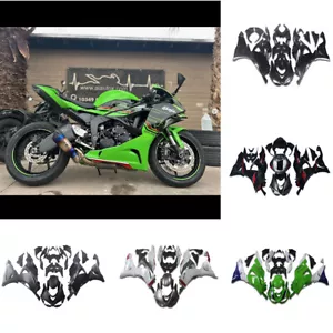 US Stock ABS Fairings Kit Fit for Kawasaki Ninja ZX6R 04 05 ZX-6R 636 2024 2025 - Foto 1 di 17