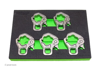 VIM Tools: RATCHETING FLARE NUT SET – medium sizes – 15mm to 19mm - Image 1 of 2