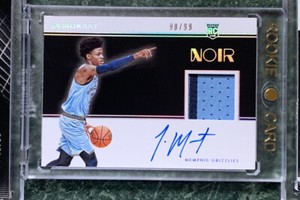 2019-20 Panini Noir Ja Morant FOTL RPA  Memphis Grizzlies 2 Color 90/99