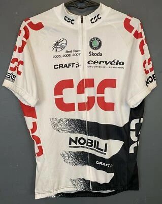 MEN SHIRT CRAFT CYCLISMO CYCLING BICYCLE JERSEY CAMISETA MAGLIA MAILLOT SIZE L 4 - Image 1 of 4