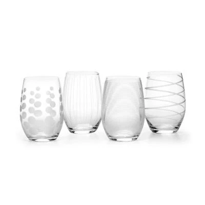 	Mikasa Cheers Stemless Wine Glass 17-Ounce Set of 4 Clear	 - Image 1 of 4