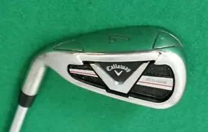 Left Handed Callaway Edge 7 Iron Regular Steel Shaft Lamkin Grip - Picture 1 of 4