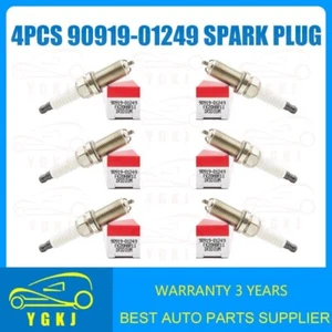 6PCS GENUINE 90919-01249 FK20HBR11 3473 SPARK PLUGS FOR LEXUS/TOYOTA IS GS LS - Picture 1 of 8