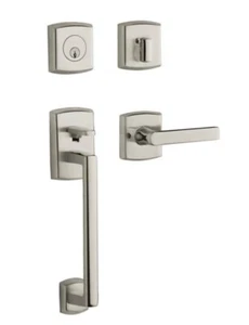 Baldwin Soho Sektionalgriffhebel Lifetime Satin Nickel Einzelzylinder - Bild 1 von 24