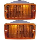Turn Signal Light For 97-2000 Jeep Wrangler (TJ) Plastic Lens LH & RH Set of 2
