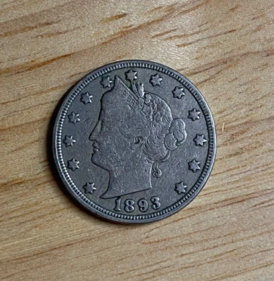1893 Liberty V Nickel  NNice Coin - Image 1 of 2