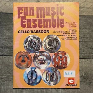 Fun Music Ensemble for Cello or Bassoon by Barrie Turner CHAPPELL Sheet Music - Picture 1 of 10