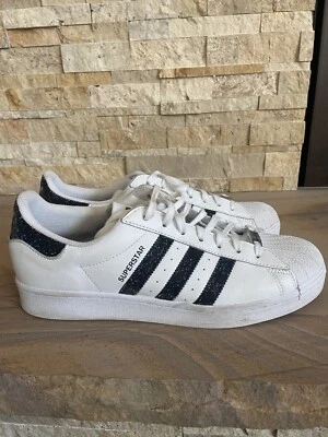 Adidas Superstar x Swarovski Crystal White Shoes (FX7480) Men's Size 10 - Image 1 of 4