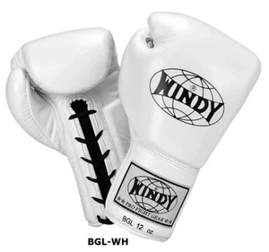 Guantes de Boxeo MMA Windy Pro Cuero Muay Thai BGL-WH Auth.Hechos TH Talla 10-16oz - Imagen 1 de 15