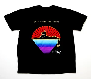 Grateful Dead Shirt T Shirt Jerry Garcia Band Cats Under The Stars Mouse 2014 L - Picture 1 of 12