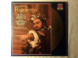 RICCARDO CHAILLY Verdi: Rigoletto 2 laserdisc laser disc LUCIANO PAVAROTTI - Foto 1 di 1