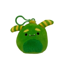 Peluche Squishmallow de 3,5 pulgadas Callum el Monstruo Halloween Clip Verde Squish Peluche - Imagen 1 de 4