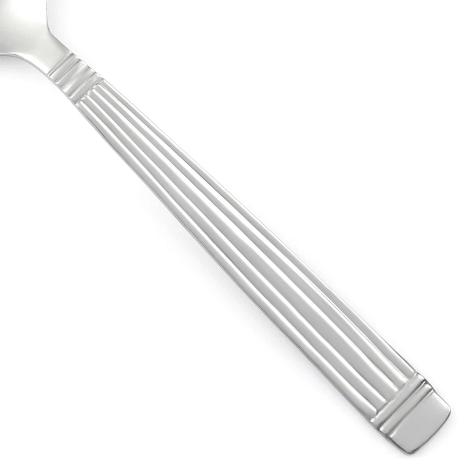 Farberware ALEXA Stainless Ridges Glossy Silverware CHOICE Flatware - Image 1 of 1