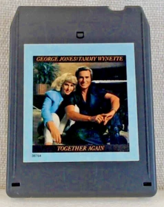 George Jones And Tammy Wynette – Together Again 1980 8-Track Album JEA 36764 - Bild 1 von 8
