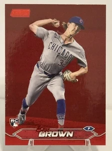 2024 Topps Stadium Club #41 Ben Brown Red Foil RC Chicago Cubs - Picture 1 of 2