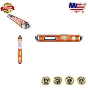 Swanson 18-Inch Savage Box Beam Level with Gelshock End Caps - Precision Tool - Picture 1 of 4