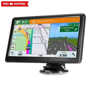 Car Truck GPS Navigation 7 Inch Touch Screen 2023 Maps Spoken Direction NEW - Picture 1 of 7