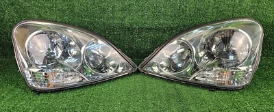 LEXUS LS430 2001-2003 HID Chrome Head Lights Lamps pair oem jdm used - Image 1 of 4