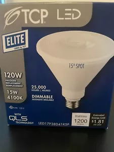 LED SPOT LIGHT 15 WATT INDOOR /OUTDOOR (BOX OF 4) - Picture 1 of 8