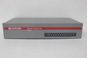CHIPCOM CORPORATION 4112H-MTP-FL ONSEMBLE STACKABLE HUB 10BASE-T 12 PORT - Picture 1 of 3