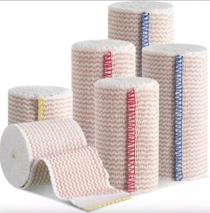 Elastic Bandage Wrap with Self-Closure Pack of 6 Comfort Athletic Co - Picture 1 of 5