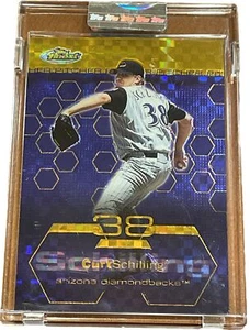 2003 Topps Finest Gold X-Fractor /199 Curt Schilling #22 Factory Sealed! - Bild 1 von 2