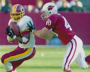 PAT TILLMAN 8X10 PHOTO ARIZONA CARDINALS NFL FOOTBALL VS REDSKINS - Picture 1 of 1