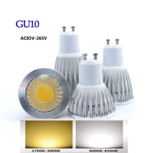 6W 9W 15W GU10 LED Light Bulbs Spotlight Warm /Cool White COB Lamp Down light - Picture 1 of 27