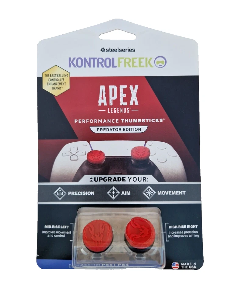 KontrolFreek FPS Freek Apex Legends PS5 PS4 Thumbsticks Predator - 4 Prongs - Image 1 of 1