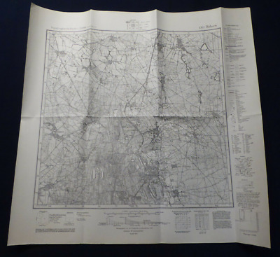 Döbern, Landkarte Meßtischblatt 4353, Gr. Kölzig, Cottbus / Sorau, Von 1942 • 14.98€