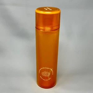 Botella de agua de plástico Starbucks vaso frío ~ naranja ámbar ~ 2004 ~ 16 oz ~ etiquetas - Imagen 1 de 7