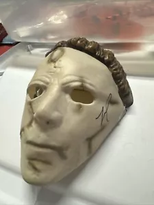 Tyler Mane Signed "Halloween" Half-Size Michael Myers Mask - Picture 1 of 5