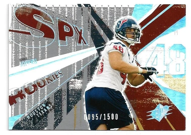 2003 SPx # 186 BENNIE JOPPRU 0095/1500 RC MICHIGAN - Image 1 of 1