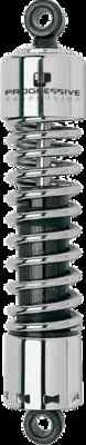 Prog 412 Rear Shock Damper 11.5in Chrome Heavy Duty Harley Seventy Two 12-17 - Image 1 of 4