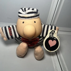 Ziggy Prisoner of Love Valentine's Day 7" Plush - Vintage 1993 -New With Tags - Picture 1 of 5