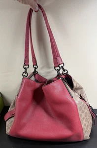 Coach Dalton 31 pulgadas bloques de color firma lona y cuero granulado - Imagen 1 de 14