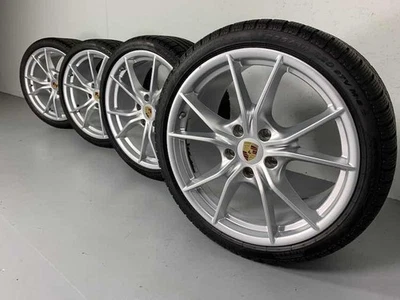 Porsche 991.2 20 Zoll Carrera S C2 Winter Räder Pirelli neuwertige Felgen - Bild 1 von 4
