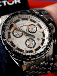 ✔✔PRATICAMENTE NUOVO CRONOGRAFO SECTOR NO LIMITS 250 SWISS MADE CAL.G10.71A✔✔ - Foto 1 di 13