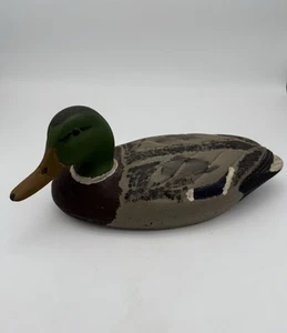 Vintage Painted Foam Decoy Ducks Unlimited Duck Clinton Iowa READ - Picture 1 of 6