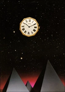 Reloj de pulsera Cartier Jaeger LeCoultre 1984 estampado vintage 1960 imagen de reloj - Imagen 1 de 3