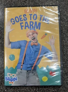 Blippi Goes To The Farm DVD Tanaka Cherry Farm Vegetable Treats Pet Shelter NEW - Picture 1 of 2
