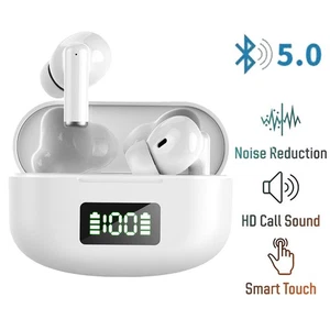 Auriculares Bluetooth Auriculares Auriculares Auriculares Inalámbricos 5.0 Auriculares Intrauditivos Deportivos - Imagen 1 de 15