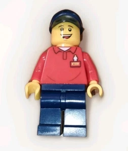 LEGO LEGOLAND Park Worker Employee Minifigure Figure Loose - Picture 1 of 2